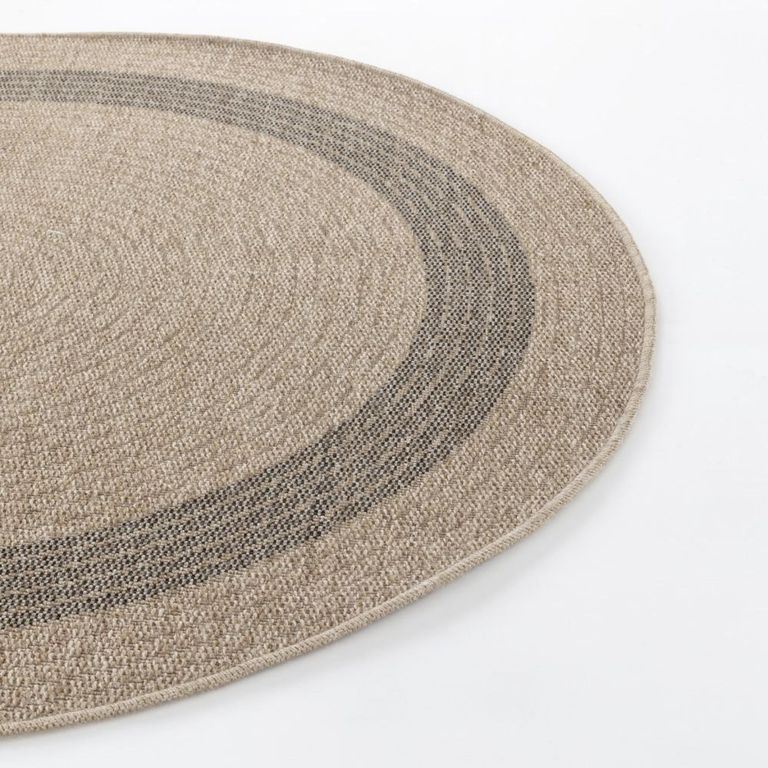 Encore Round Rug - ENC2301 - Tan - Jute Look - Sizes Available
