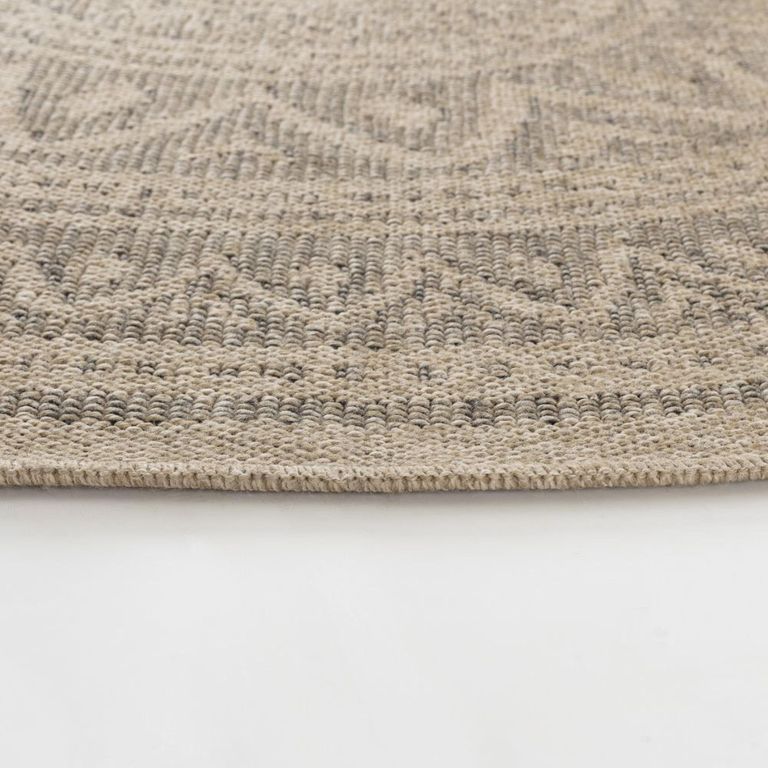 Encore Round Rug - ENC2302 - Tan - Jute Look - Sizes Available