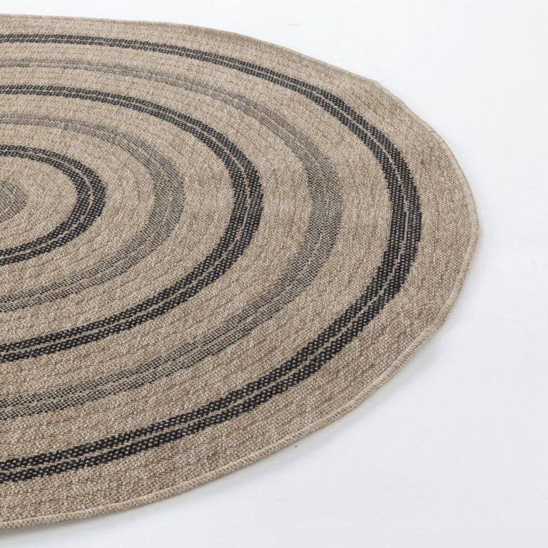 Encore Round Rug - ENC2305 - Tan - Jute Look - Sizes Available