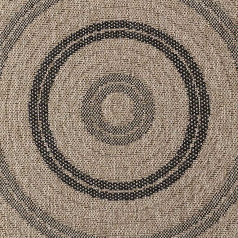 Encore Round Rug - ENC2305 - Tan - Jute Look - Sizes Available