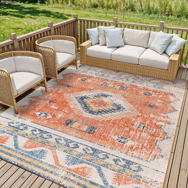 Huntington Rug - HTB2306 - Multicolour Beach - Sizes Available