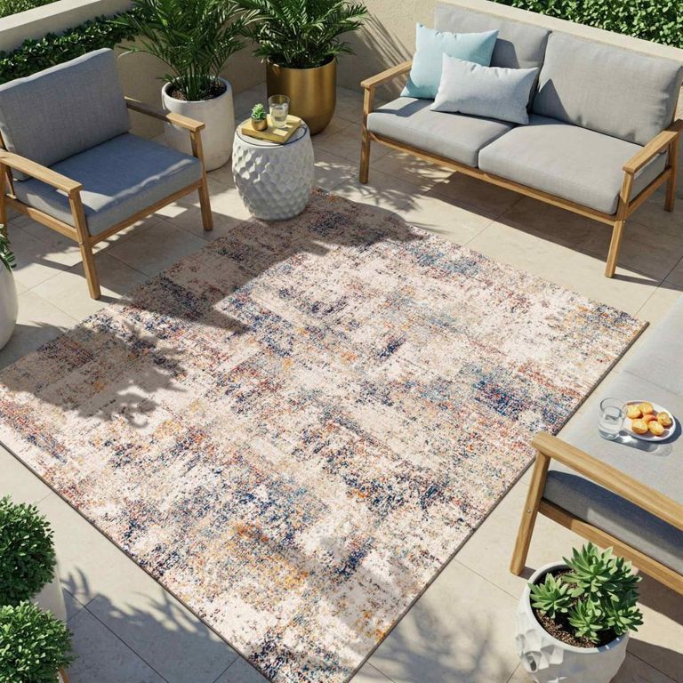 Huntington Rug - HTB2326 - Multicolour Beach - Sizes Available