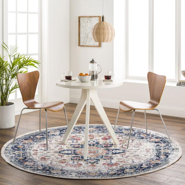 Huntington Round Rug - HTB2300 - Multicolour Beach - 160cm x 160cm
