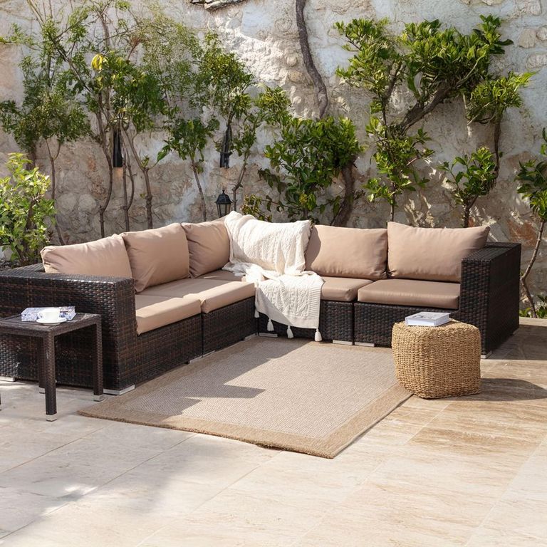 Mirage Rug - Jute Look - MGE2307 - Beige - Sizes Available