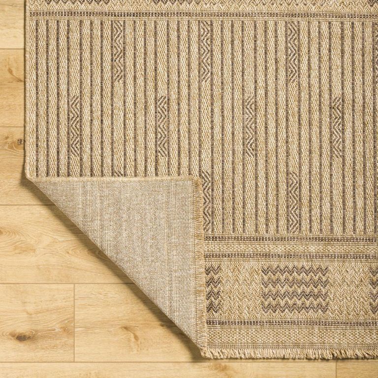 Mirage Rug - Jute Look - MGE2309 - Cottage Brown - Sizes Available
