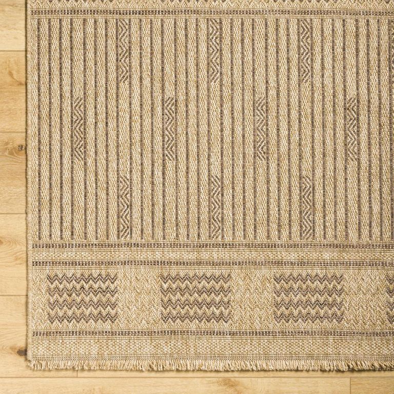 Mirage Rug - Jute Look - MGE2309 - Cottage Brown - Sizes Available