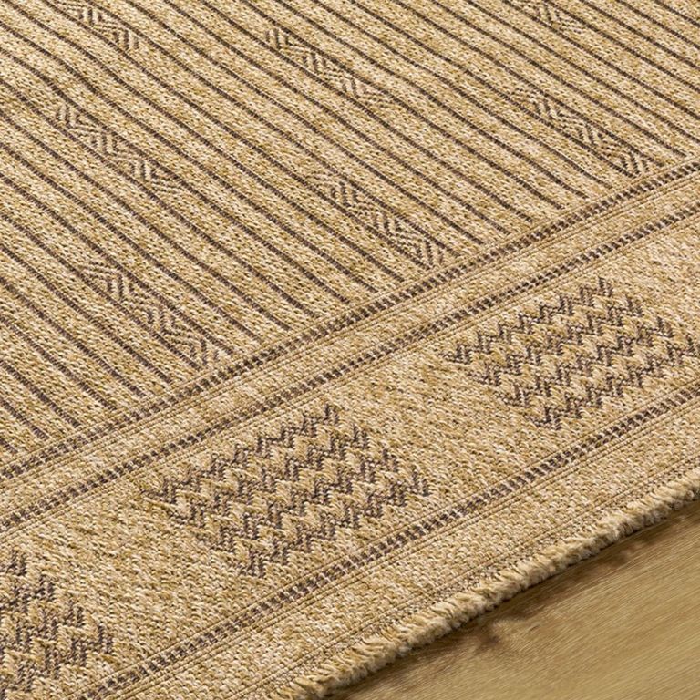 Mirage Rug - Jute Look - MGE2309 - Cottage Brown - Sizes Available
