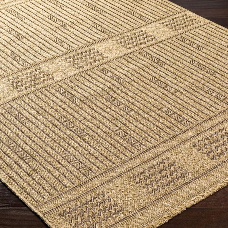 Mirage Rug - Jute Look - MGE2309 - Cottage Brown - Sizes Available