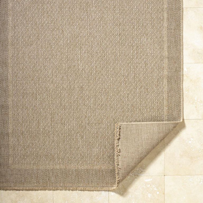 Mirage Rug - Jute Look - MGE2300 - Tan - Sizes Available