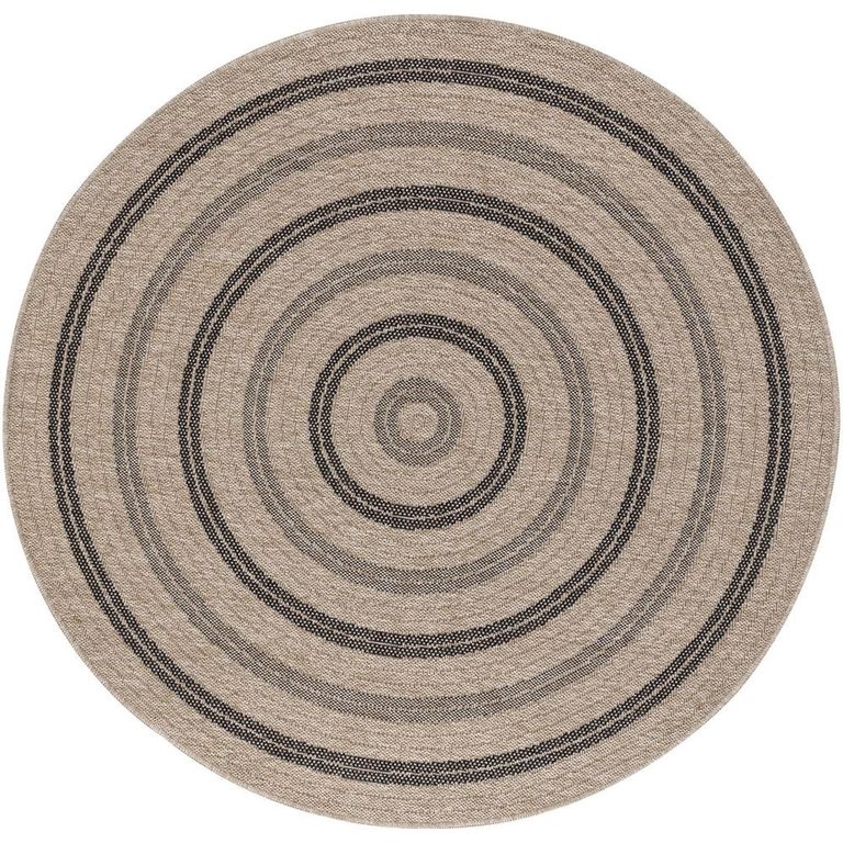 Encore Round Rug - ENC2305 - Tan - Jute Look - Sizes Available