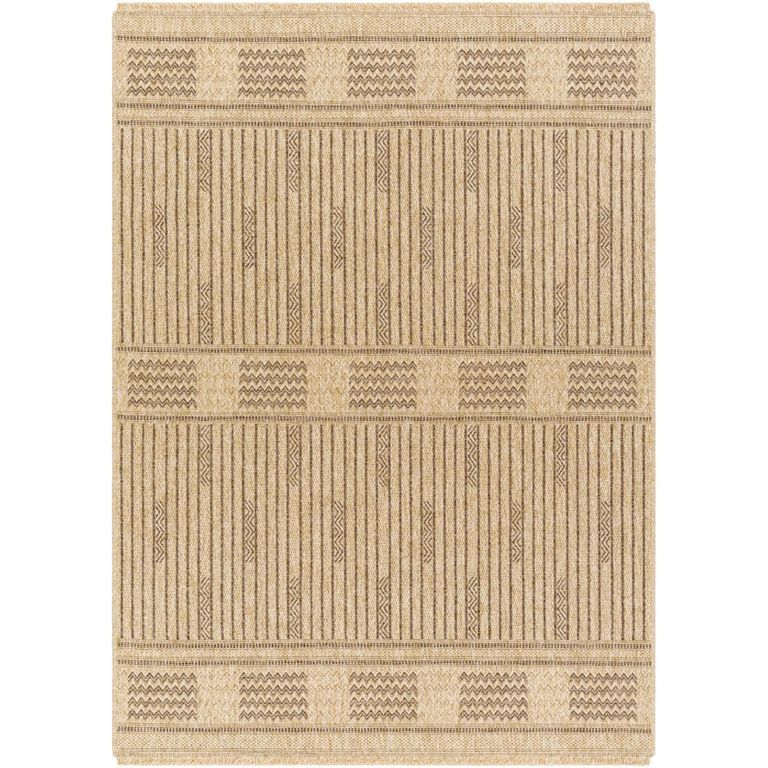 Mirage Rug - Jute Look - MGE2309 - Cottage Brown - Sizes Available