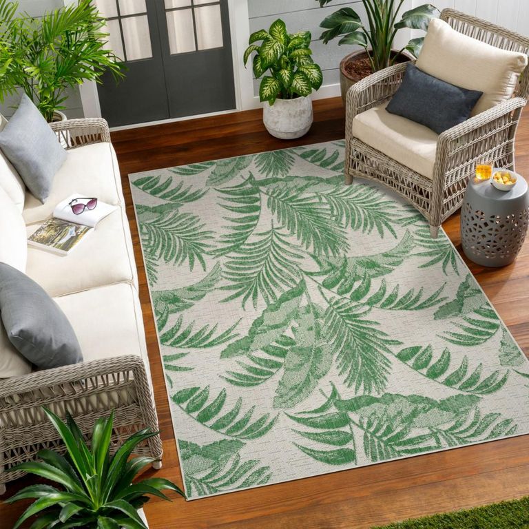 Ravello Rug - RVL2358 - Ivory & Green - Sizes Available