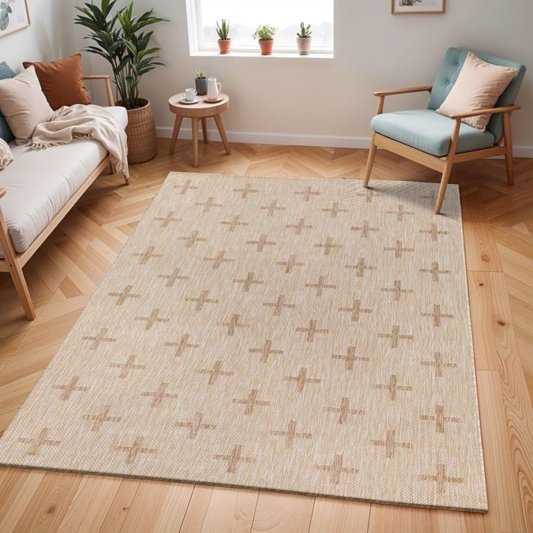 Tuareg Rug - Jute - TRG2357 - Beige - Sizes Available