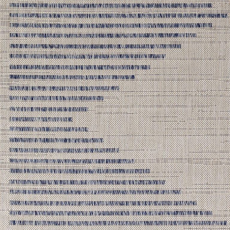 Tuareg Rug - TRG2360 - Ivory & Blue - Sizes Available