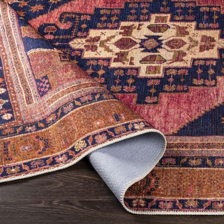 Amelie Rug - Machine Washable Vintage - AML2347 - Multicolour - Sizes Available