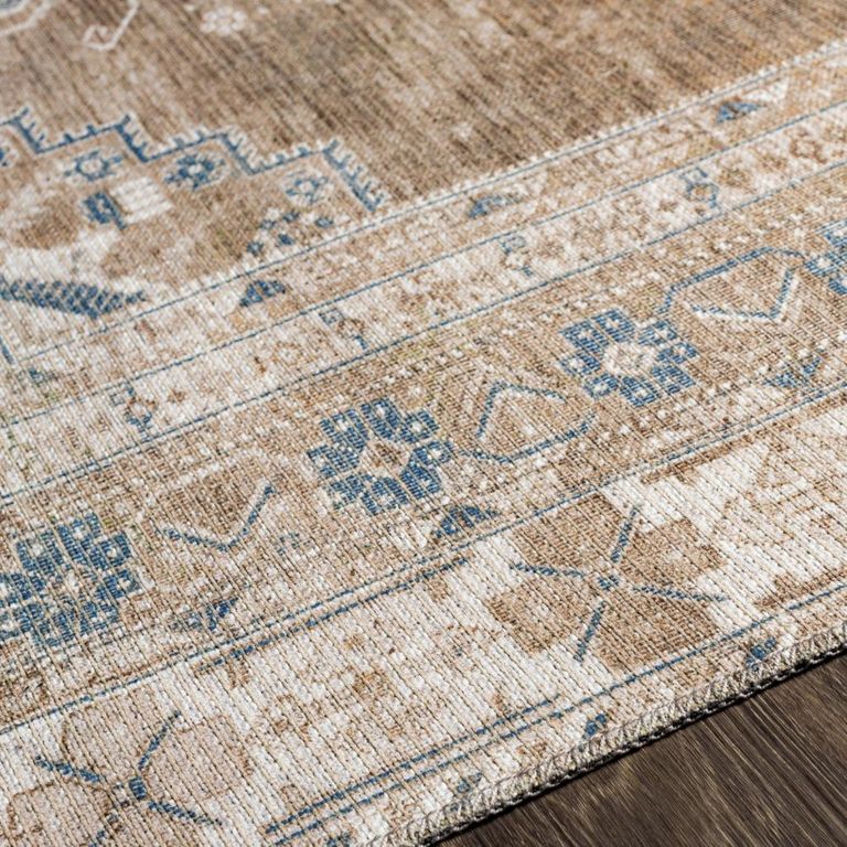 Colin Rug - Machine Washable Vintage - CLN2303 - Brown - Sizes Available