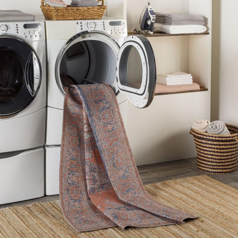 Colin Rug - Machine Washable Vintage - CLN2306 - Orange - Sizes Available