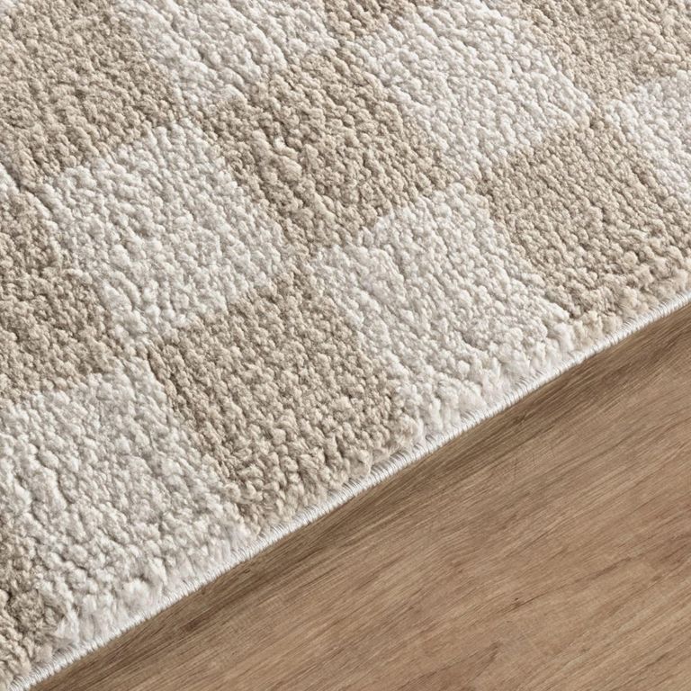 Fossay Rug - Machine Washable Modern Shaggy - FSG2329 - Beige - Sizes Available