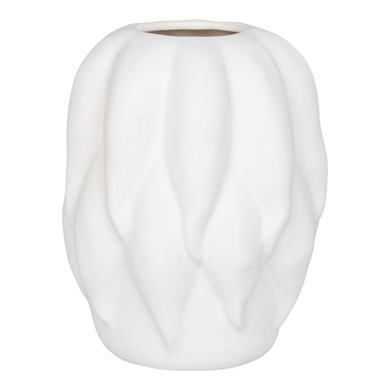 Ceramic Vase - Beige - Large