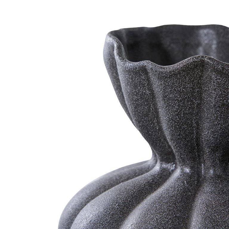 Ceramic Vase - Black - Large