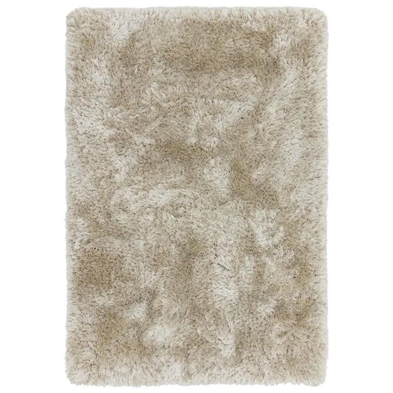 Clearance - Cosy Textures Plush Rug - 160cm x 230cm - Pearl - FSS16473