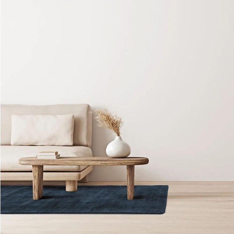 Clearance - Contemporary Plain Blade Rug - Navy - 160cm x 230cm - FSS16984