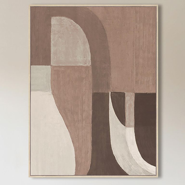 Tatu Wall Art - Brown - Left