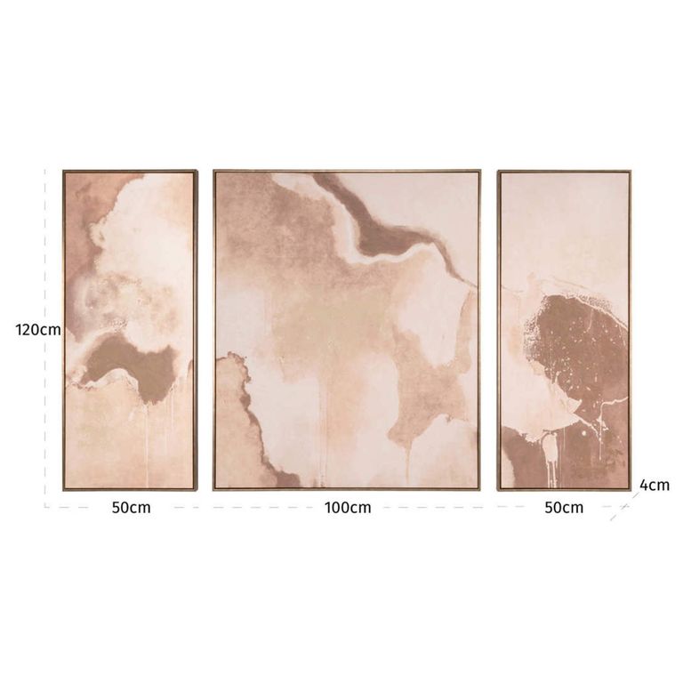 Liberty Wall Art - Brown