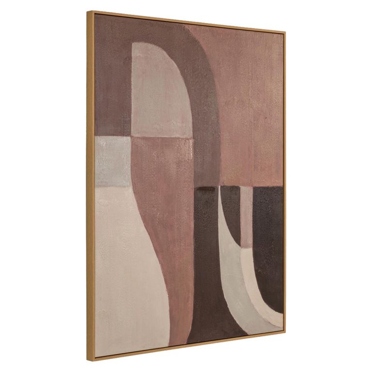 Tatu Wall Art - Brown - Left