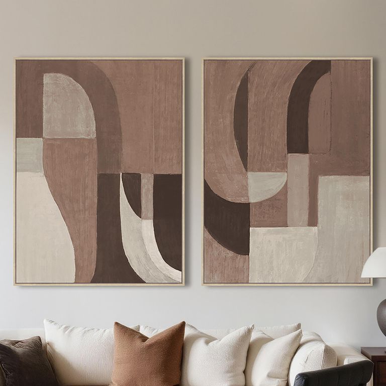 Tatu Wall Art - Brown - Right
