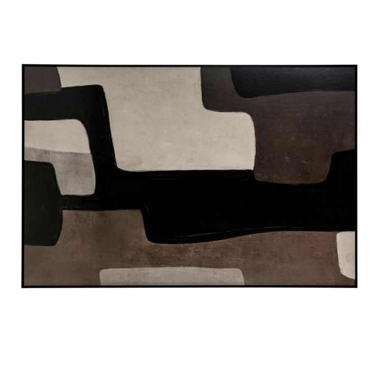 Mirage Wall Art - Brown - Right