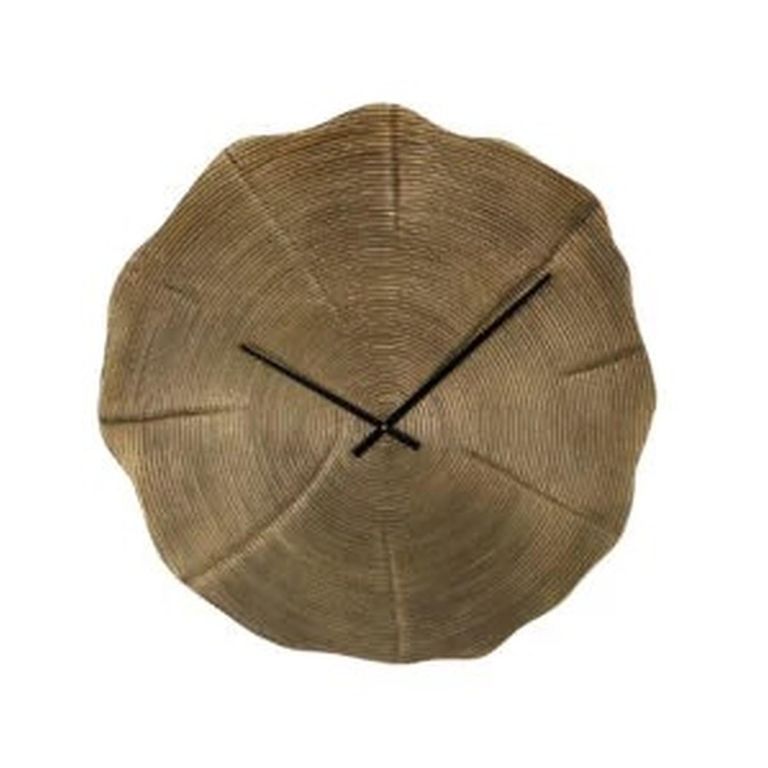 Alien Wall Clock - Abstract - Gold - Aluminium