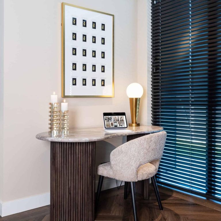 Bear Wall Art - White and Gold