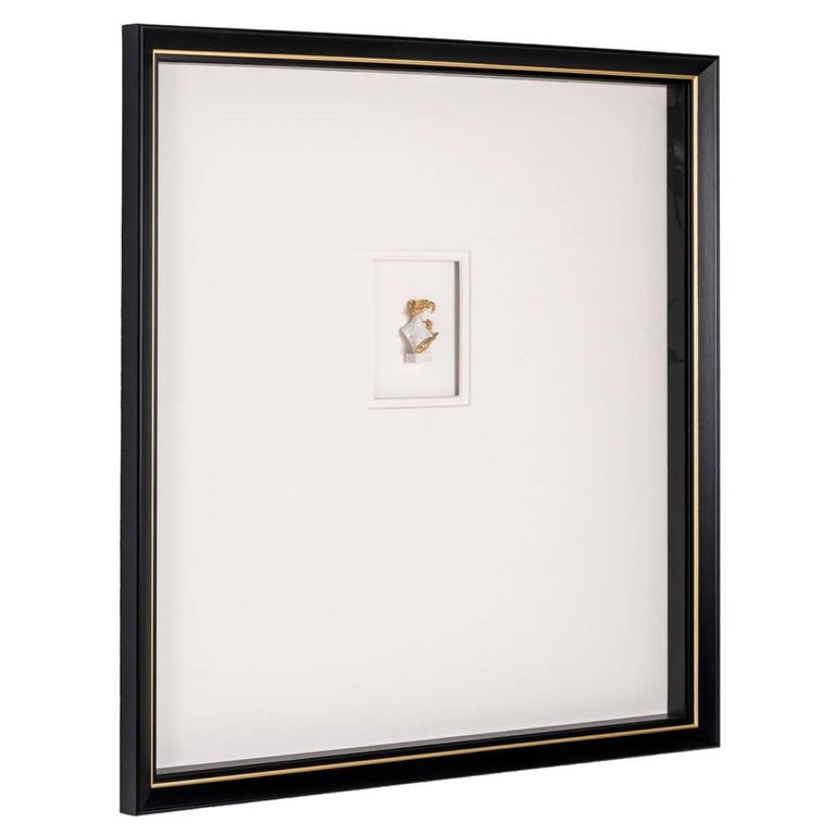 Danni Wall Art - Square - Black and White