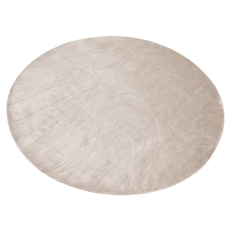 Addison Carpet - Round - Natural - Fabric - 260cm x 260cm
