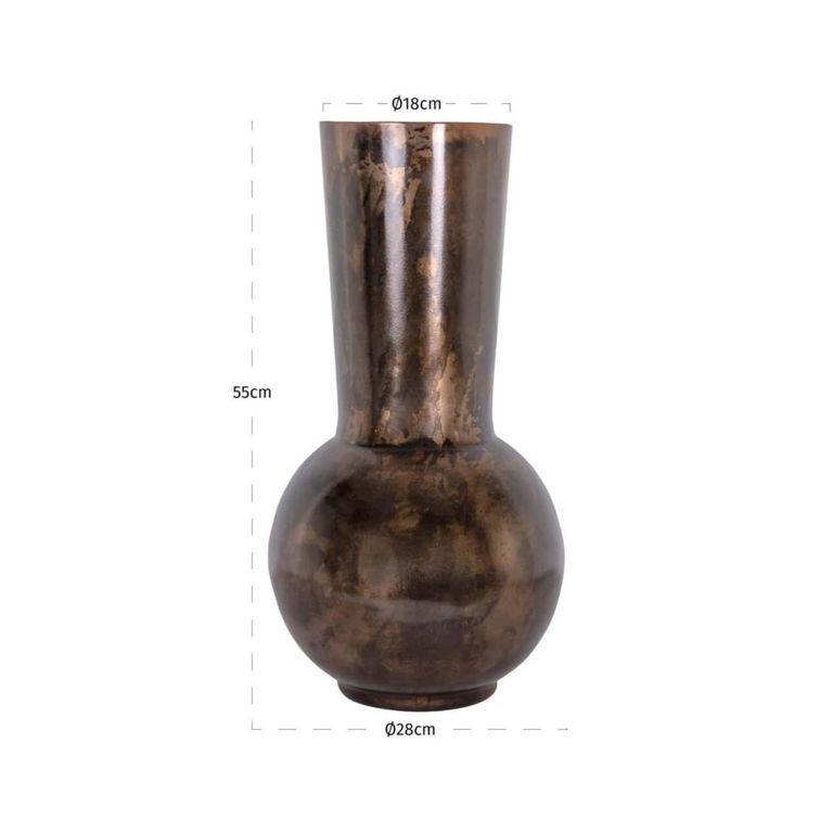 Jolise Vase - Copper - Aluminium