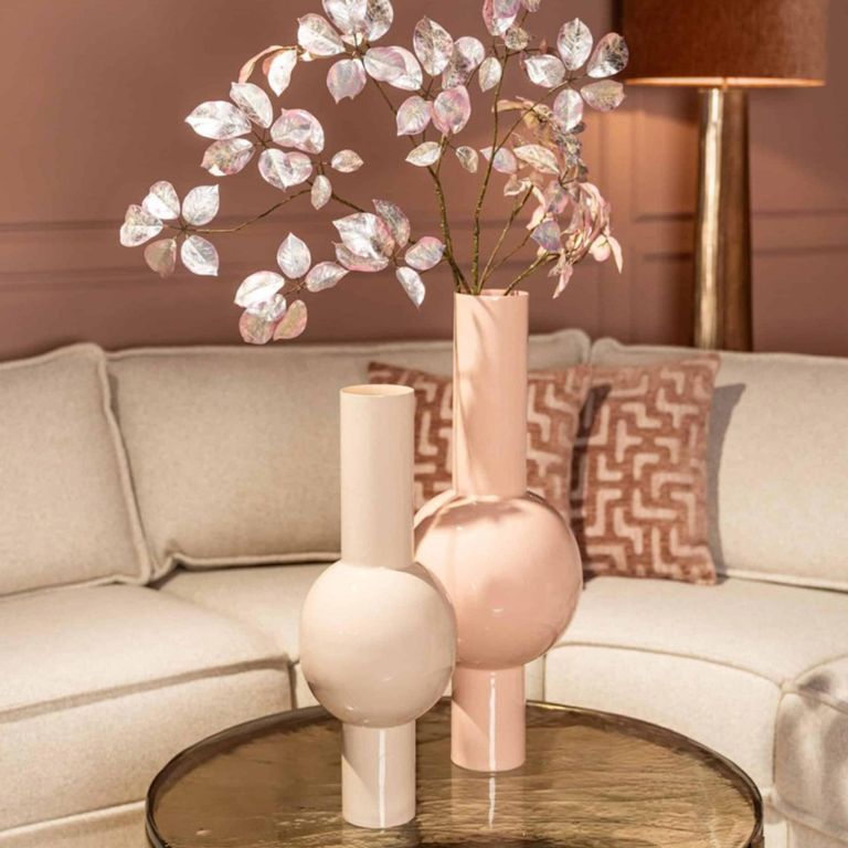 Novee Vase - Tapioca - Metal