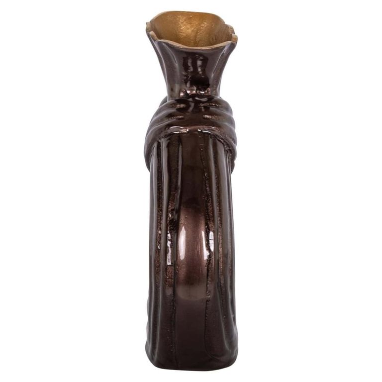 Suen Vase - Dark Brown - Aluminium