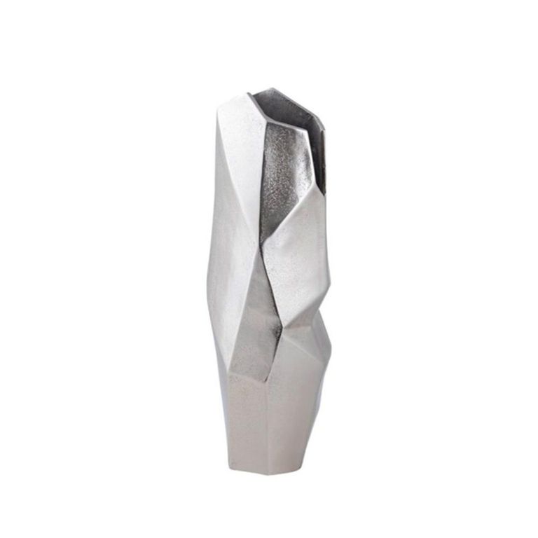 Vase - Abstract - Champagne Metal