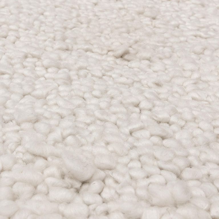 Boho Abbu Rug - Ivory Boucle - Sizes Available