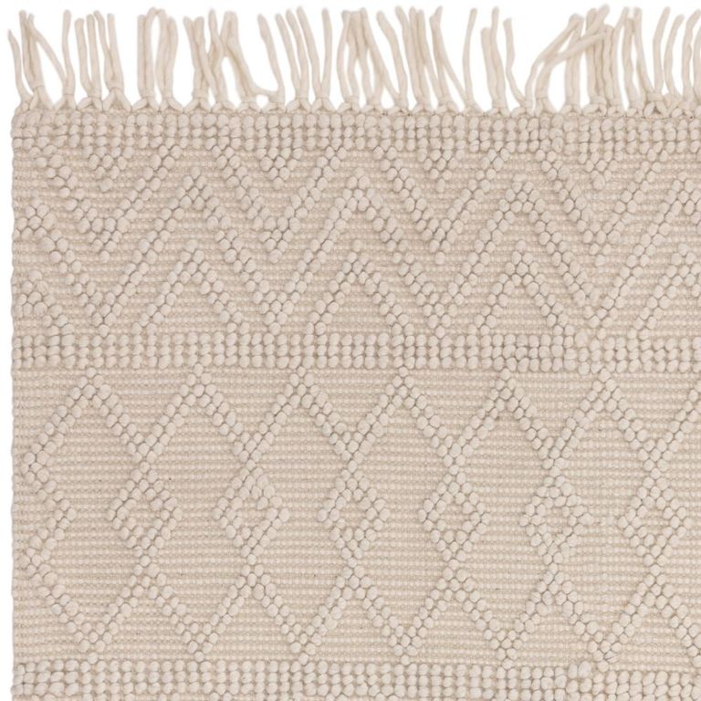 Boho Asra Rug - Ivory - Sizes Available