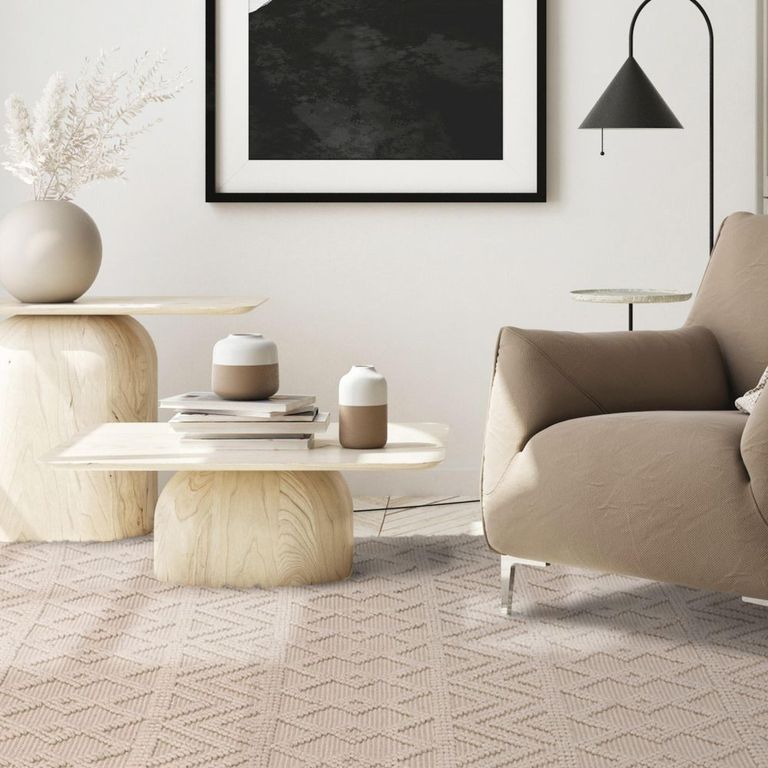 Boho Asra Rug - Ivory - Sizes Available