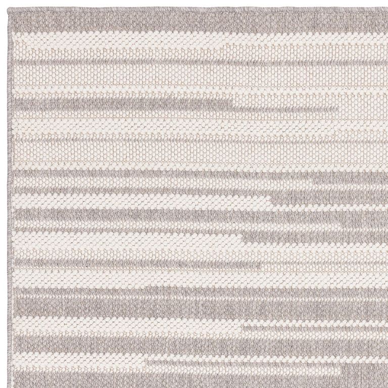 Boho Camber Stripe Rug - Grey - Sizes Available