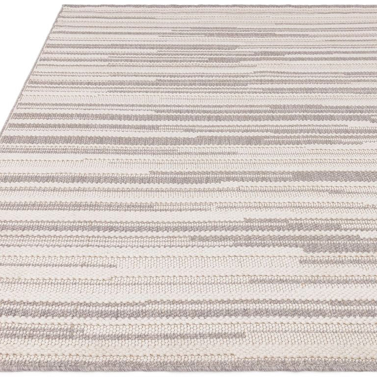 Boho Camber Stripe Rug - Grey - Sizes Available