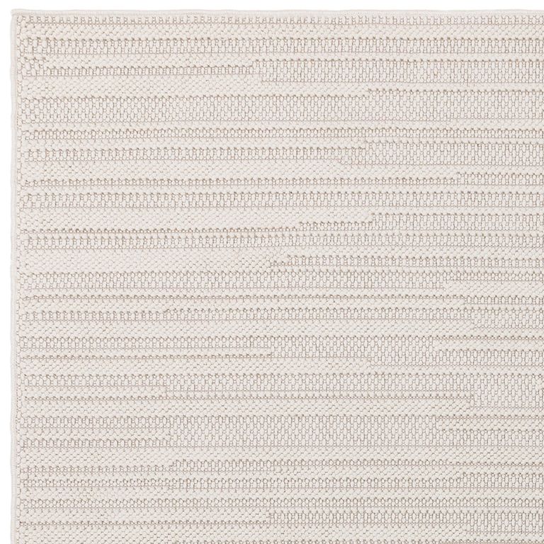 Boho Camber Stripe Rug - Ivory - Sizes Available