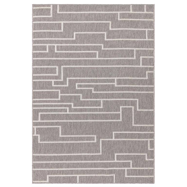Boho Camber Track Rug - Grey - 80cm x 150cm