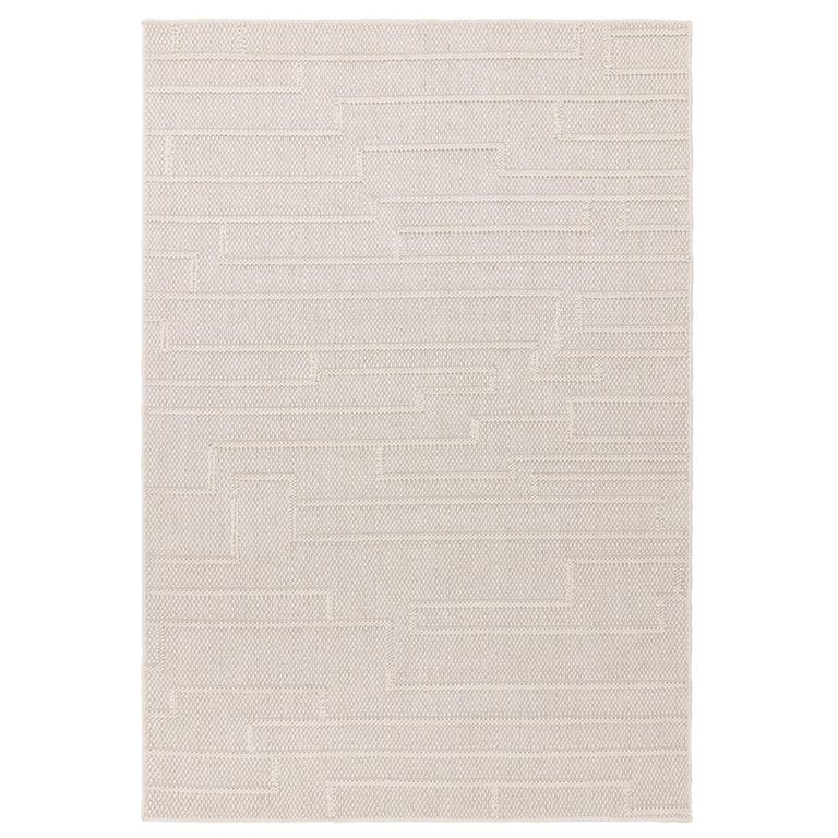 Boho Camber Track Rug - Ivory - 80cm x 150cm