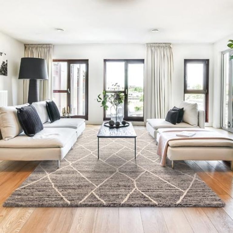 Boho Noah Rug - Charcoal - Sizes Available