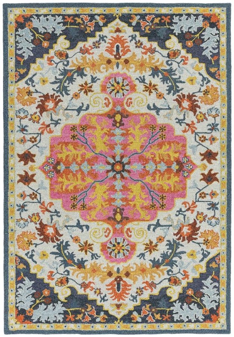lassic Heritage Bronte Rug - Persian Medallion - Multi Colour - Sizes Available