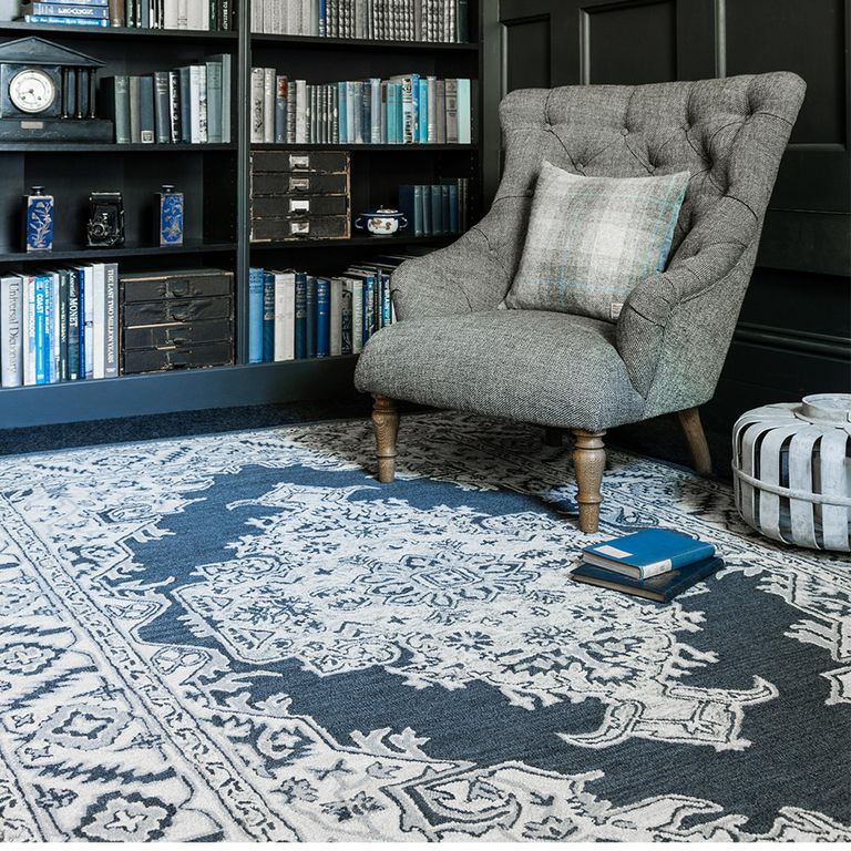 Classic Heritage Bronte Rug - Shadow Persian Medallion - Sizes Available